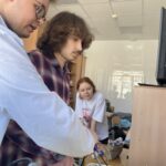 Команда хирургического кружка "Оперблок"  провела мастер-класс для лицеистов